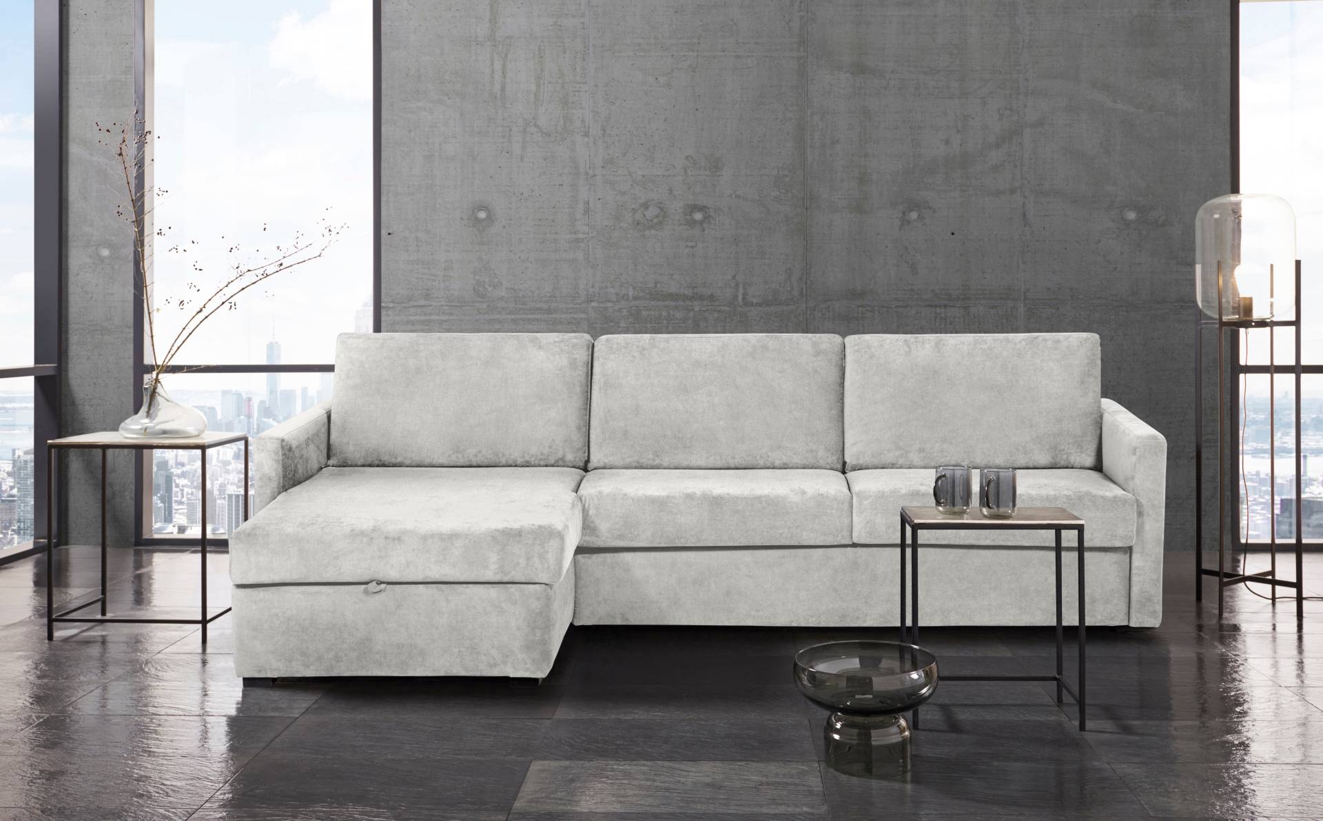 Places of Style Schlafsofa »GOLDPOINT Ecksofa 264 cm, Liegefläche (140/200cm)« von PLACES OF STYLE