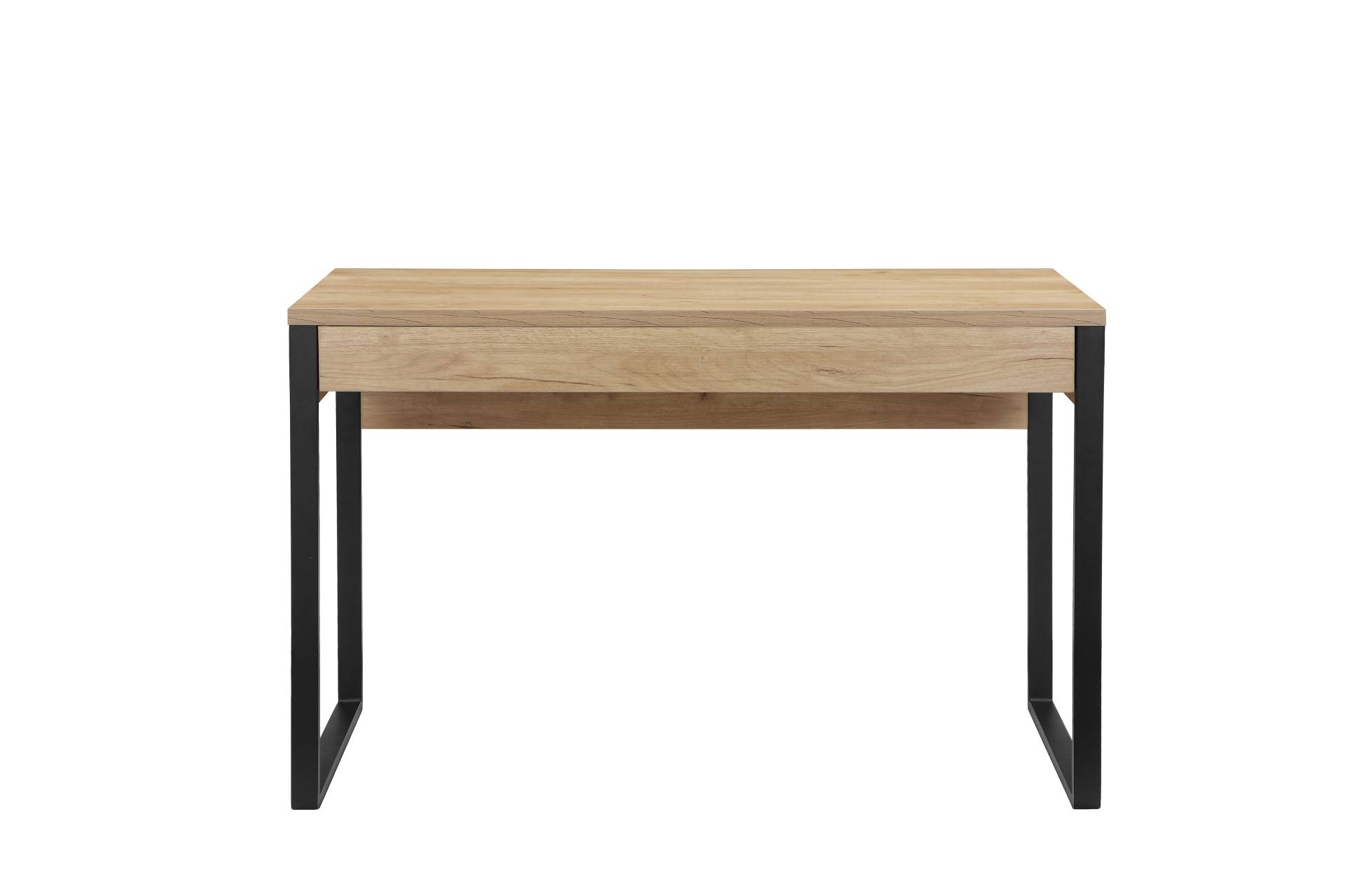 Places of Style Schreibtisch »Moid, Computertisch im modernen Design,«, Breite 120/140/160 cm, mit Metallbeinen & Schublade von PLACES OF STYLE