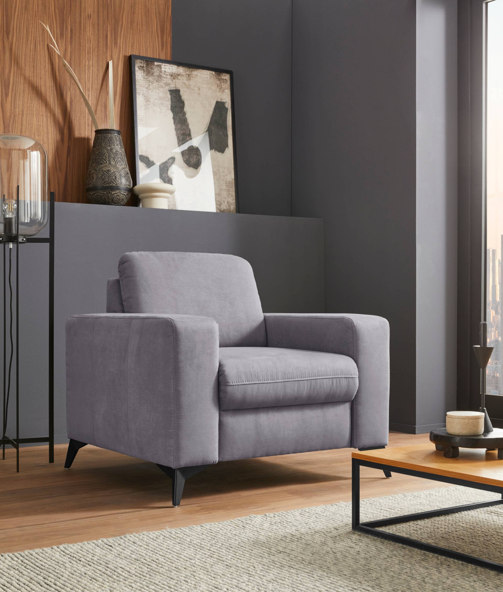 Places of Style Sessel »Lolland«, passend zur Serie "Lolland", wahlweise mit feucht abwischbarem Bezug Places of Style Sessel »Lolland«, passend zur Serie "Lolland", wahlweise mit feucht abwischbarem Bezug von PLACES OF STYLE