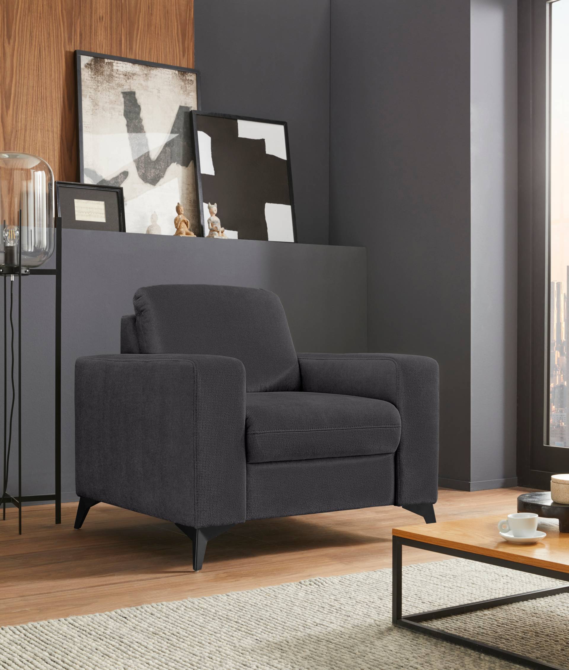 Places of Style Sessel »Lolland«, passend zur Serie "Lolland", wahlweise mit feucht abwischbarem Bezug Places of Style Sessel »Lolland«, passend zur Serie "Lolland", wahlweise mit feucht abwischbarem Bezug von PLACES OF STYLE
