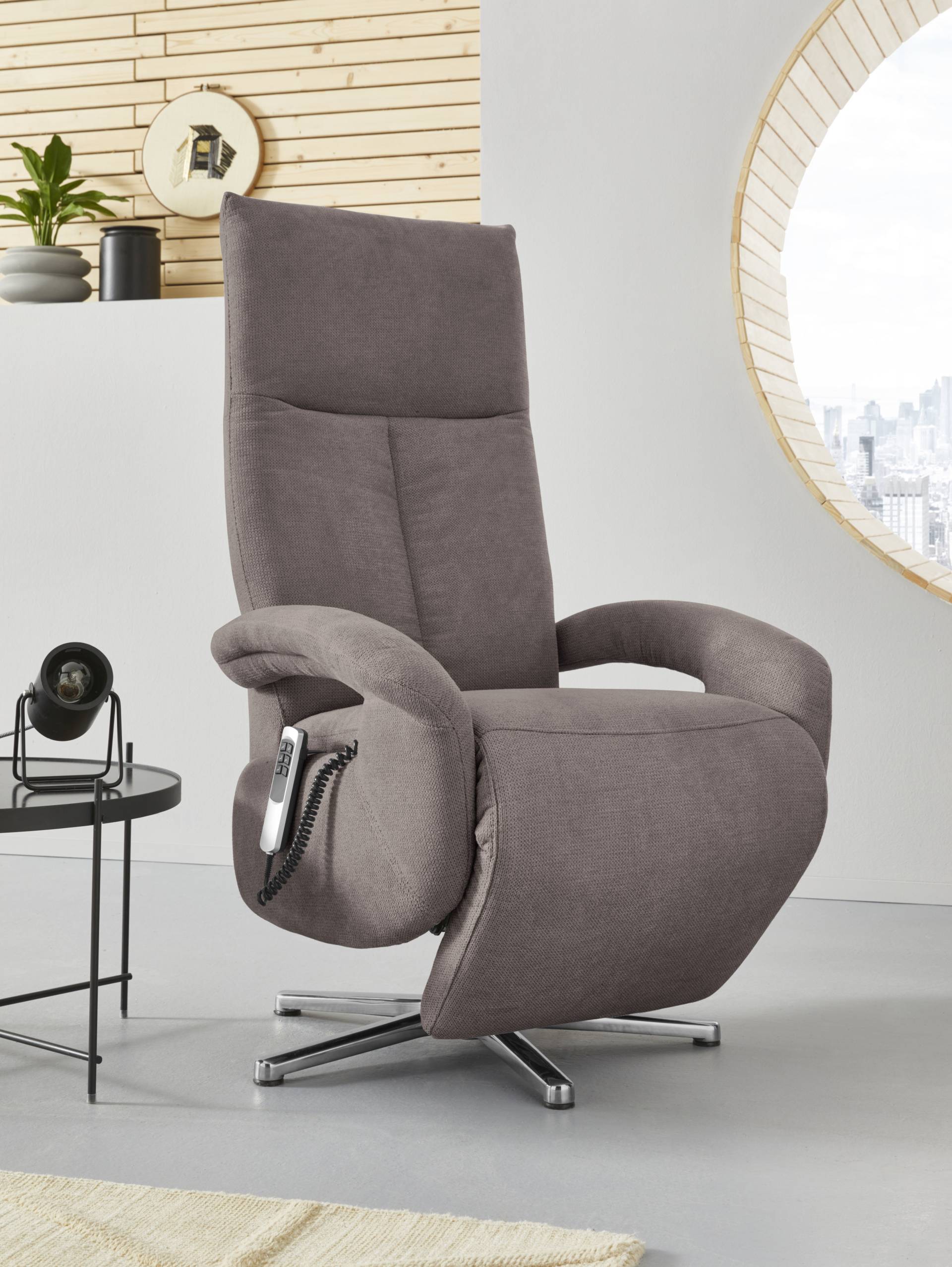 sit&more TV-Sessel »Tycoon mit Kopfteilverstellung und 360° Drehfunktion«, wahlweise manuell oder elektrischer Funktion, auch mit Akku (kabellos) sit&more TV-Sessel »Tycoon mit Kopfteilverstellung und 360° Drehfunktion«, wahlweise manuell oder elektrischer Funktion, auch mit Akku (kabellos) von sit&more
