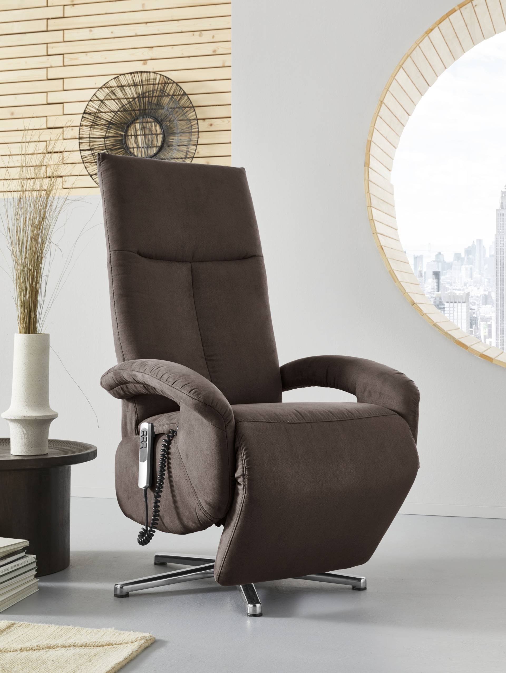sit&more TV-Sessel »Tycoon mit Kopfteilverstellung und 360° Drehfunktion«, wahlweise manuell oder elektrischer Funktion, auch mit Akku (kabellos) sit&more TV-Sessel »Tycoon mit Kopfteilverstellung und 360° Drehfunktion«, wahlweise manuell oder elektrischer Funktion, auch mit Akku (kabellos) von sit&more