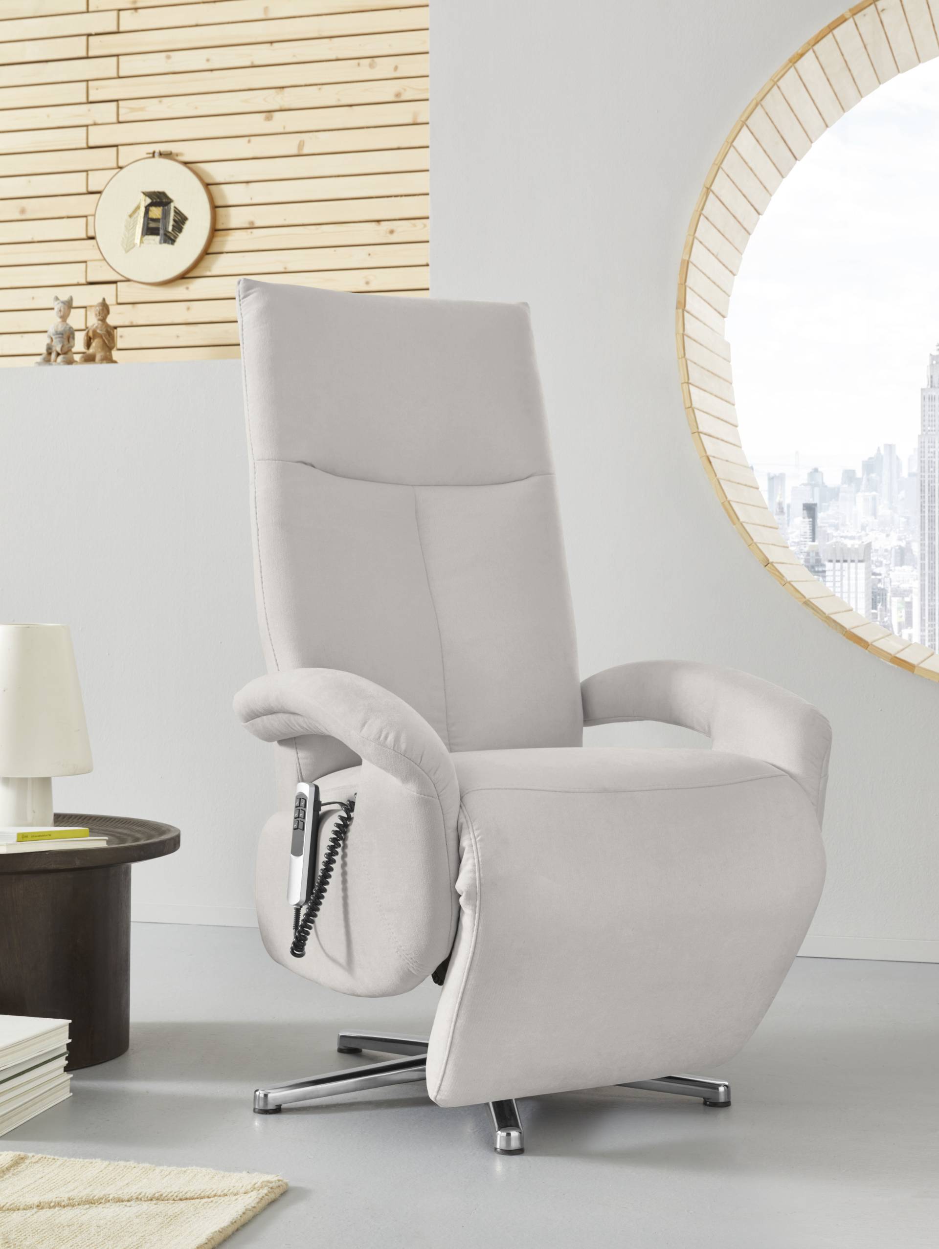 sit&more TV-Sessel »Tycoon mit Kopfteilverstellung und 360° Drehfunktion«, wahlweise manuell oder elektrischer Funktion, auch mit Akku (kabellos) sit&more TV-Sessel »Tycoon mit Kopfteilverstellung und 360° Drehfunktion«, wahlweise manuell oder elektrischer Funktion, auch mit Akku (kabellos) von sit&more