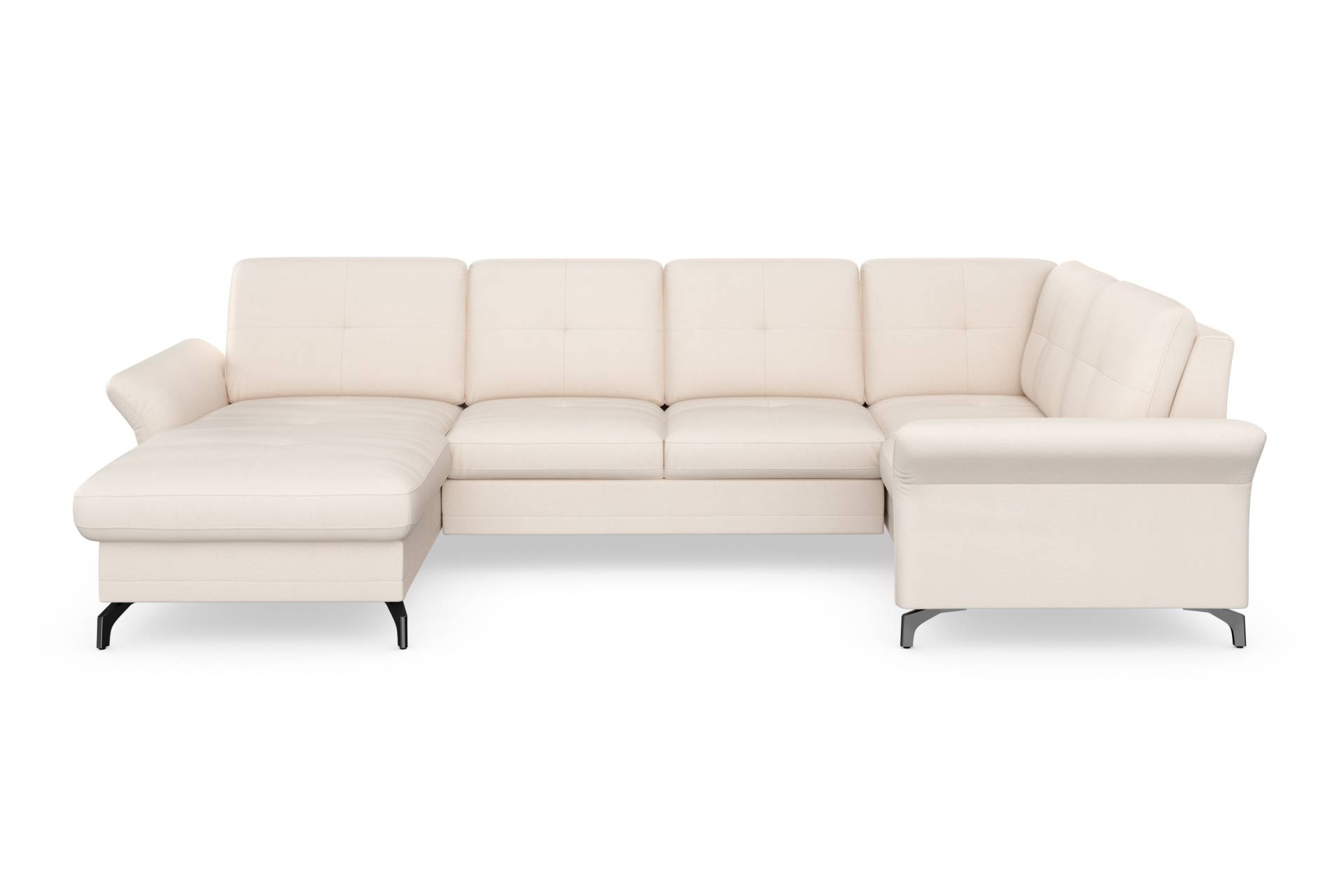 Places of Style Wohnlandschaft »Calando U-Form«, wahlweise mit Bettfunktion, Bettkasten und Armteilfunktion Places of Style Wohnlandschaft »Calando U-Form«, wahlweise mit Bettfunktion, Bettkasten und Armteilfunktion von PLACES OF STYLE