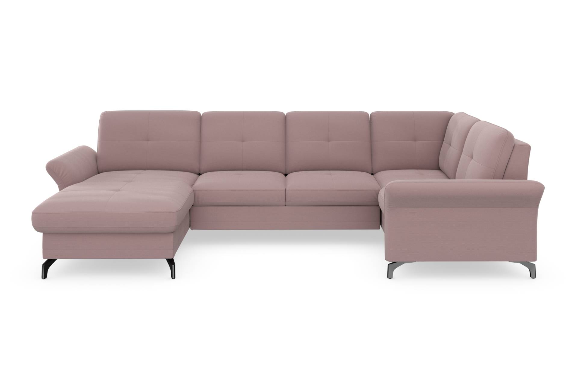 Places of Style Wohnlandschaft »Calando U-Form«, wahlweise mit Bettfunktion, Bettkasten und Armteilfunktion Places of Style Wohnlandschaft »Calando U-Form«, wahlweise mit Bettfunktion, Bettkasten und Armteilfunktion von PLACES OF STYLE