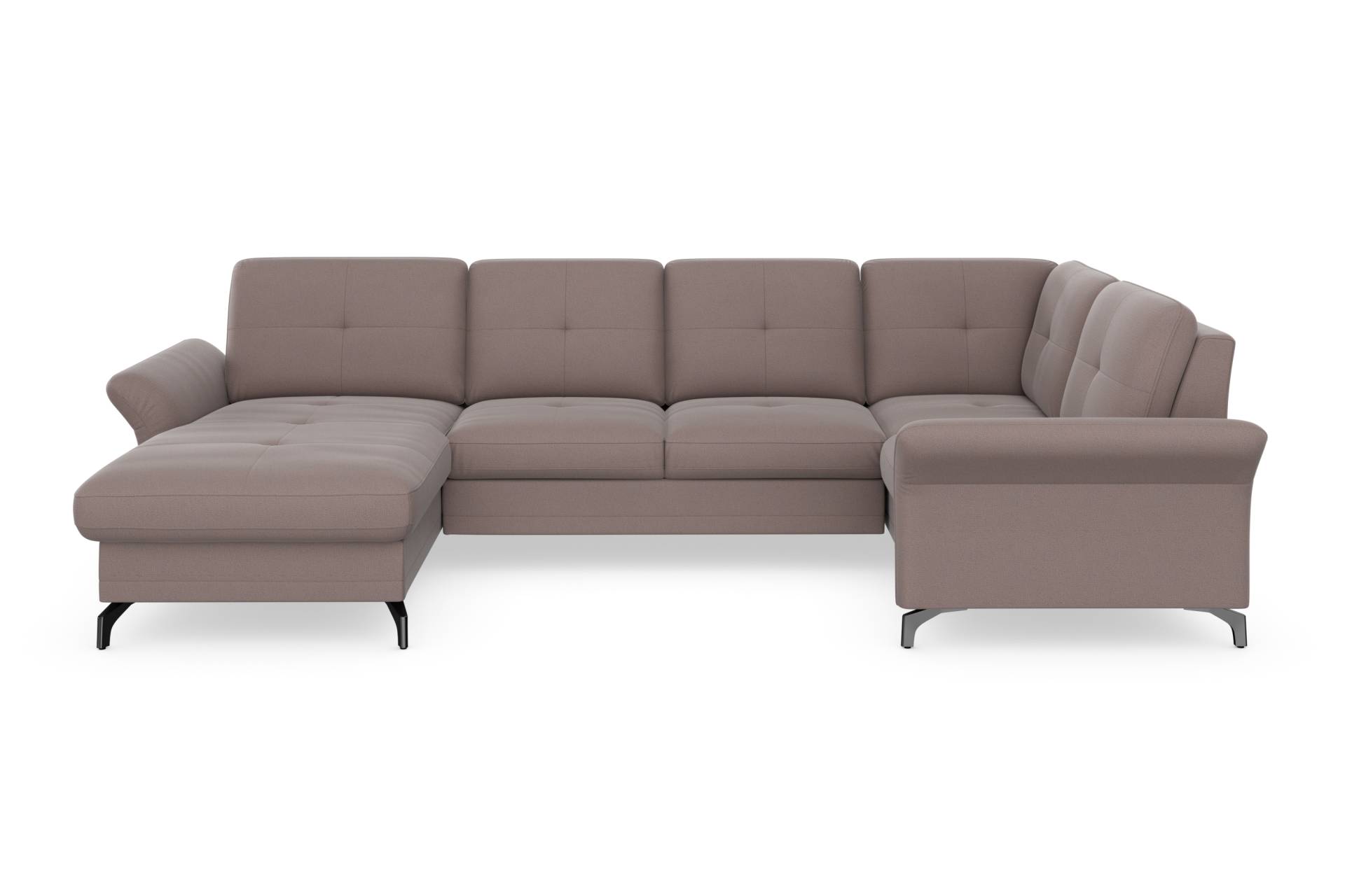 Places of Style Wohnlandschaft »Calando U-Form«, wahlweise mit Bettfunktion, Bettkasten und Armteilfunktion Places of Style Wohnlandschaft »Calando U-Form«, wahlweise mit Bettfunktion, Bettkasten und Armteilfunktion von PLACES OF STYLE