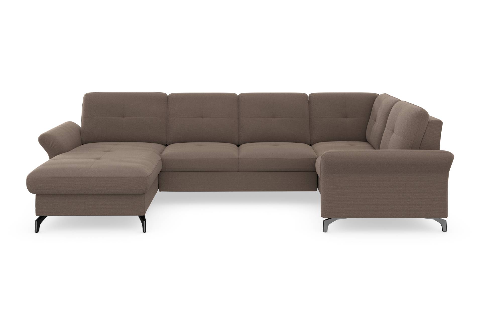 Places of Style Wohnlandschaft »Calando U-Form«, wahlweise mit Bettfunktion, Bettkasten und Armteilfunktion Places of Style Wohnlandschaft »Calando U-Form«, wahlweise mit Bettfunktion, Bettkasten und Armteilfunktion von PLACES OF STYLE