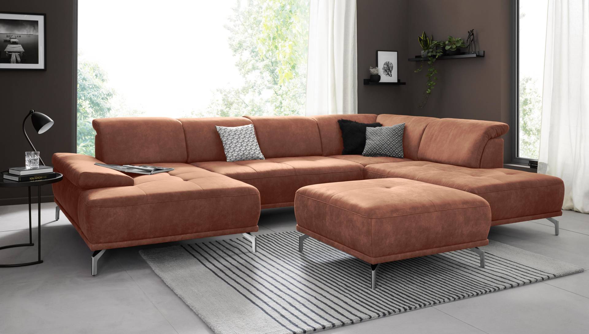 Places of Style Wohnlandschaft »Caluna«, Inkl.Sitztiefenverstellung von PLACES OF STYLE