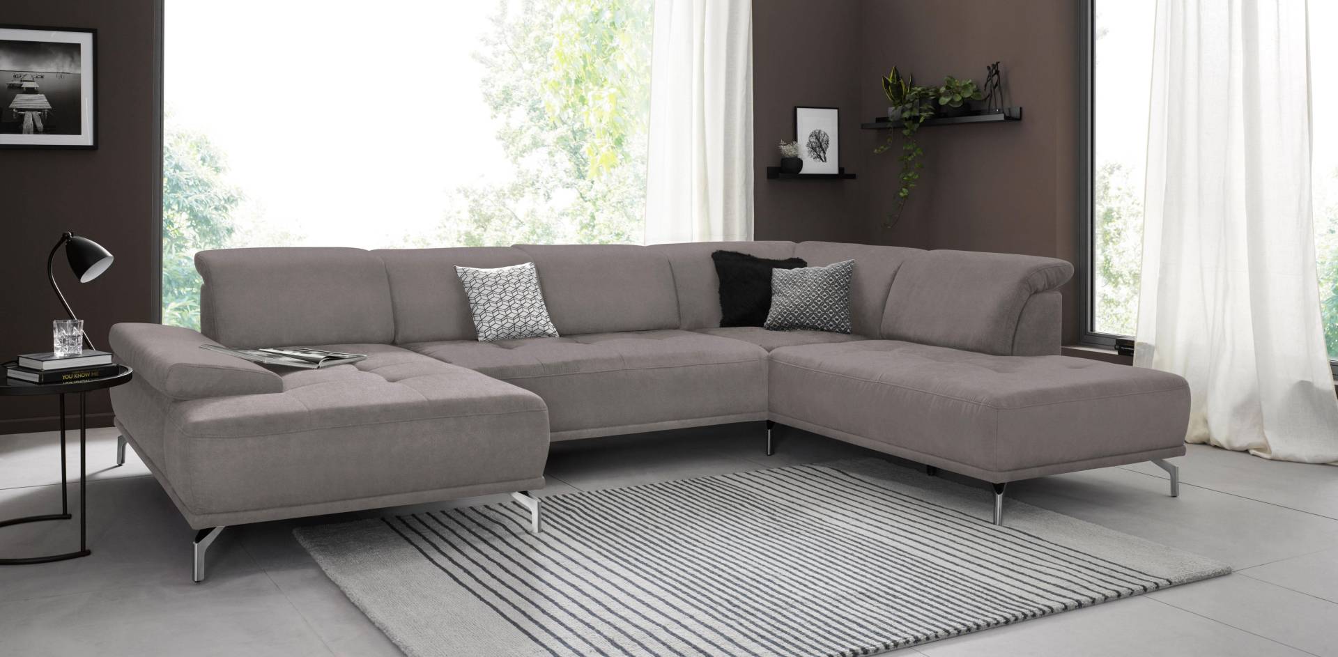 Places of Style Wohnlandschaft »Caluna«, Inkl.Sitztiefenverstellung von PLACES OF STYLE