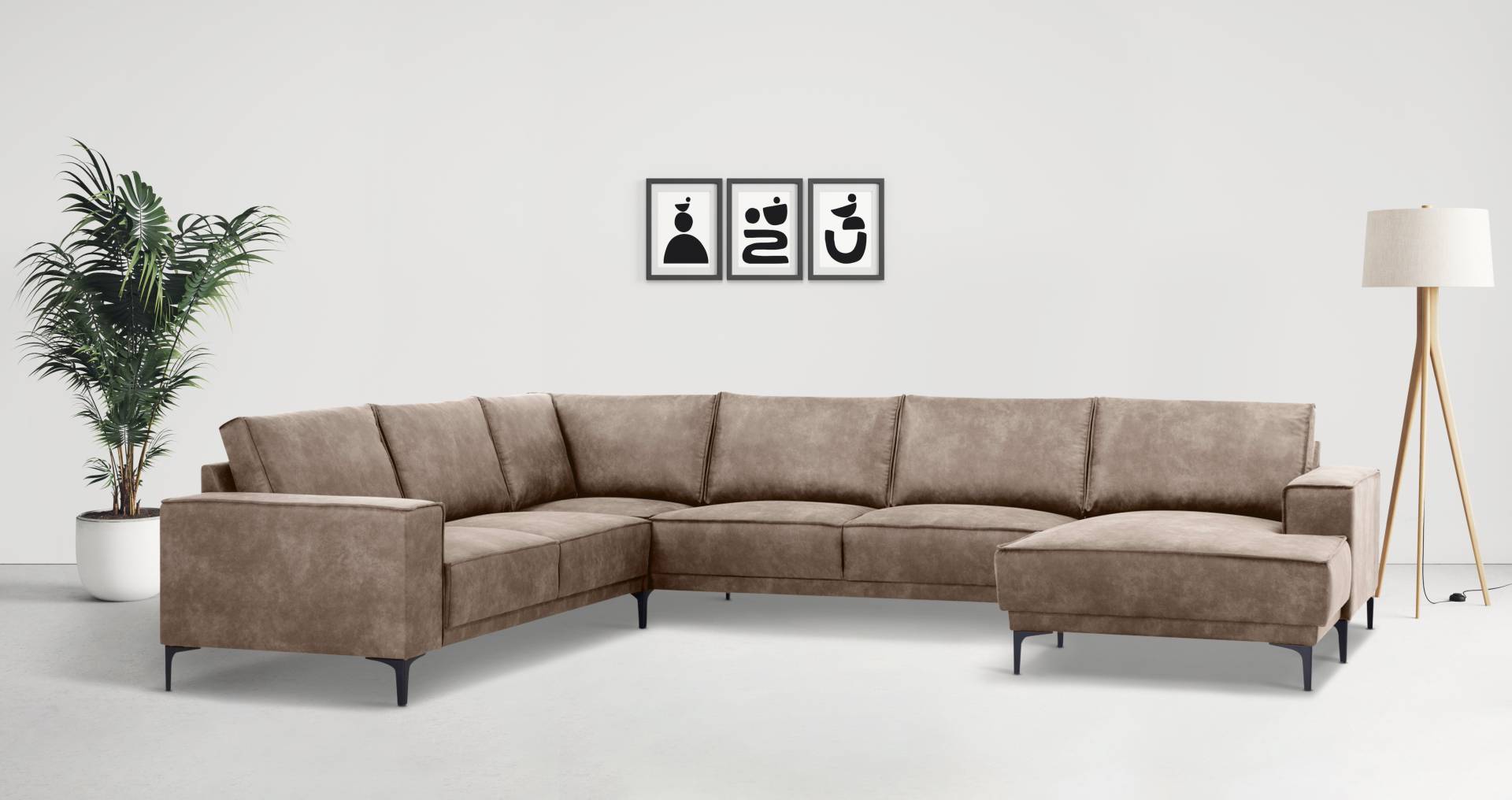 Places of Style Wohnlandschaft »Oland«, U-Form, im zeitlosem Design und hochwertiger Verabeitung Places of Style Wohnlandschaft »Oland«, U-Form, im zeitlosem Design und hochwertiger Verabeitung von PLACES OF STYLE