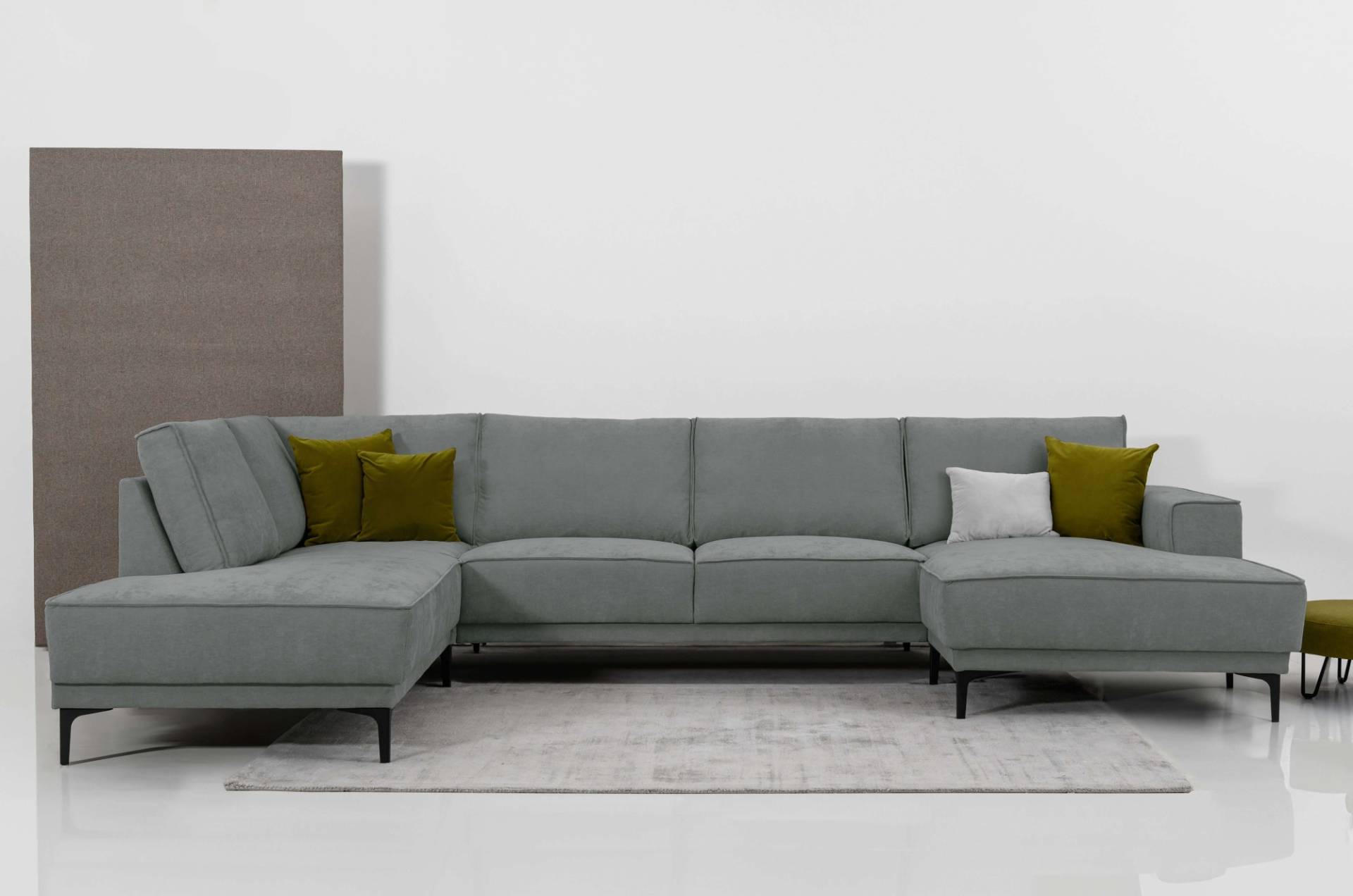 Places of Style Wohnlandschaft »Oland«, XXL, im zeitlosem Design und hochwertiger Verabeitung von PLACES OF STYLE