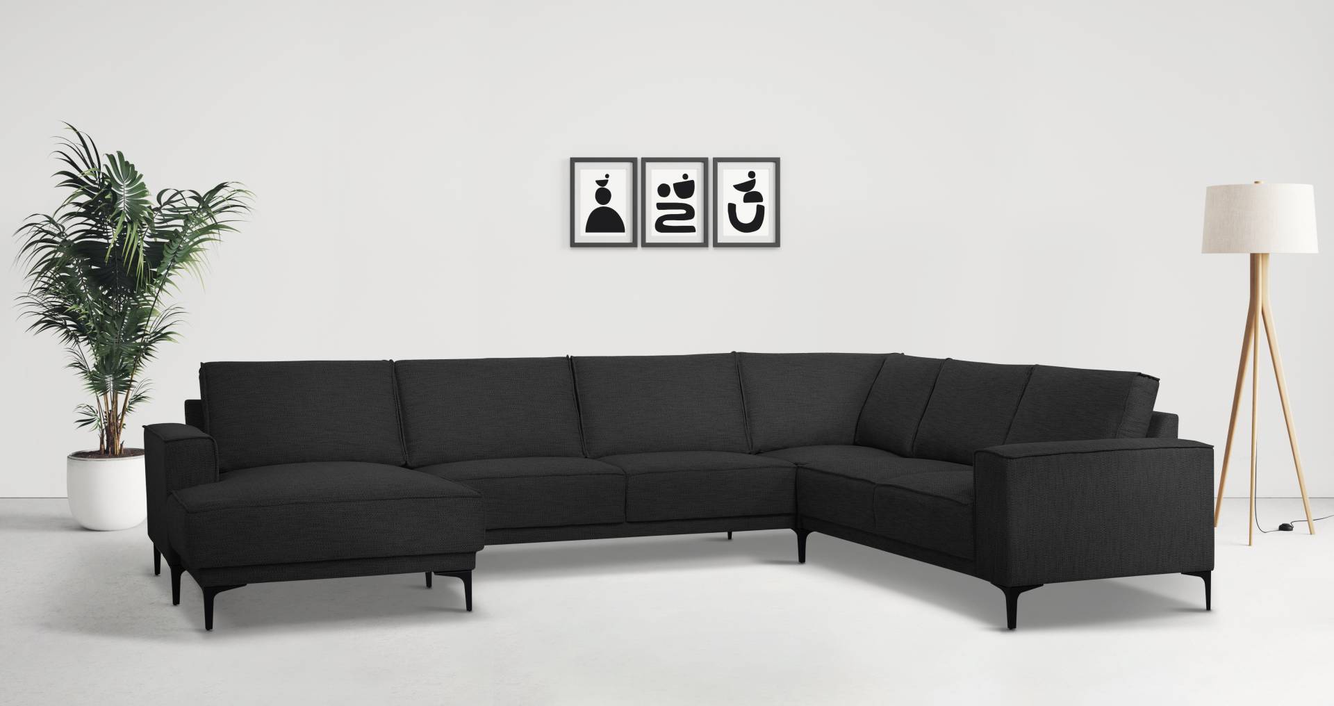 Places of Style Wohnlandschaft »Oland«, U-Form, im zeitlosem Design und hochwertiger Verabeitung Places of Style Wohnlandschaft »Oland«, U-Form, im zeitlosem Design und hochwertiger Verabeitung von PLACES OF STYLE
