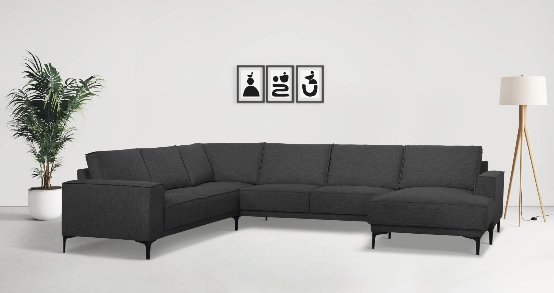 Places of Style Wohnlandschaft »Oland«, U-Form, im zeitlosem Design und hochwertiger Verabeitung Places of Style Wohnlandschaft »Oland«, U-Form, im zeitlosem Design und hochwertiger Verabeitung von PLACES OF STYLE