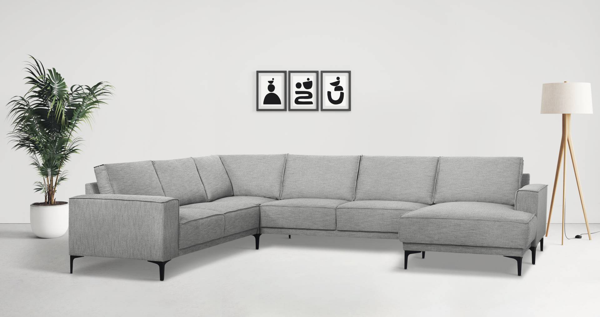 Places of Style Wohnlandschaft »Oland«, U-Form, im zeitlosem Design und hochwertiger Verabeitung Places of Style Wohnlandschaft »Oland«, U-Form, im zeitlosem Design und hochwertiger Verabeitung von PLACES OF STYLE