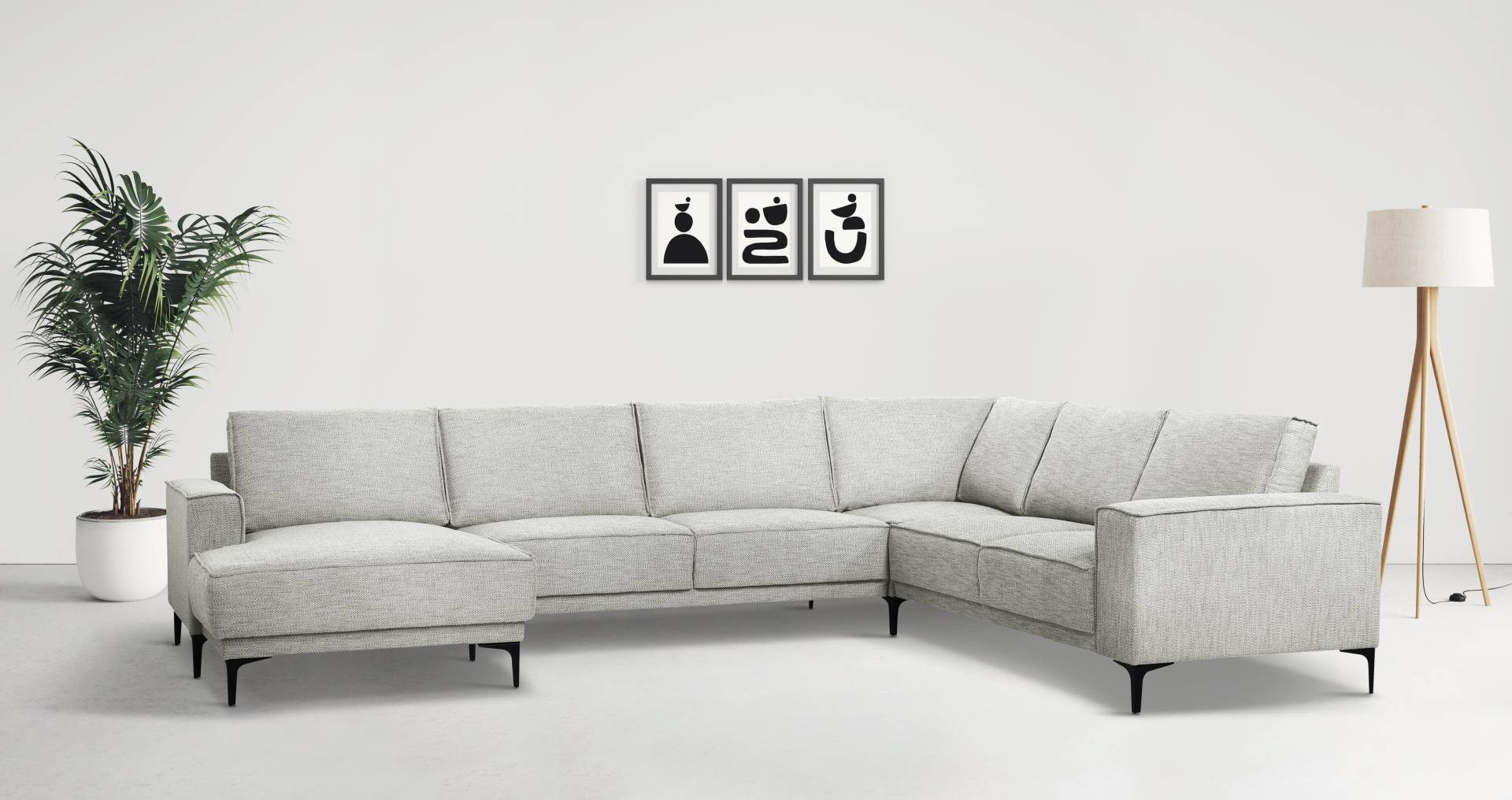 Places of Style Wohnlandschaft »Oland«, U-Form, im zeitlosem Design und hochwertiger Verabeitung Places of Style Wohnlandschaft »Oland«, U-Form, im zeitlosem Design und hochwertiger Verabeitung von PLACES OF STYLE