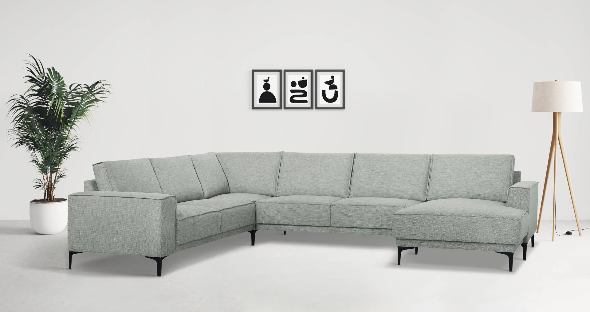 Places of Style Wohnlandschaft »Oland«, U-Form, im zeitlosem Design und hochwertiger Verabeitung Places of Style Wohnlandschaft »Oland«, U-Form, im zeitlosem Design und hochwertiger Verabeitung von PLACES OF STYLE