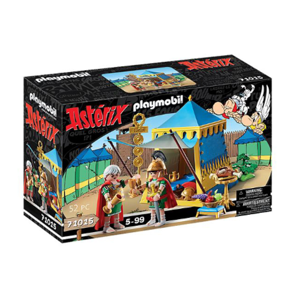 Asterix: Anführerzelt mit Generälen von PLAYMOBIL