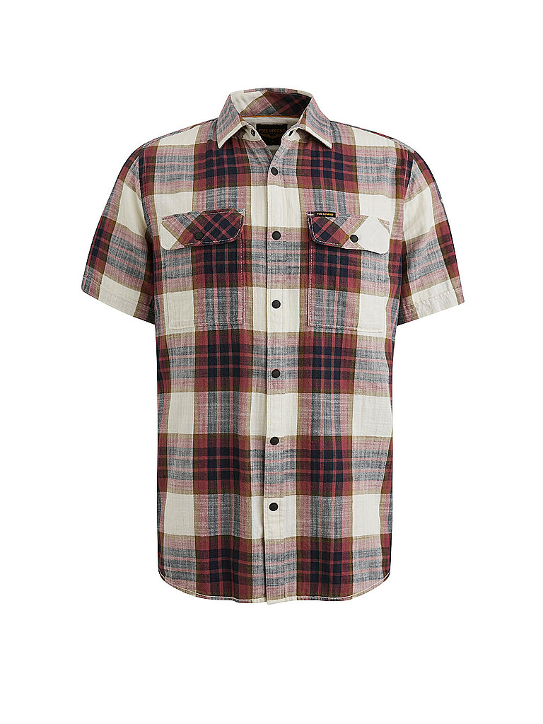 PME LEGEND Hemd Slim Fit  dunkelrot | XXXL von PME LEGEND