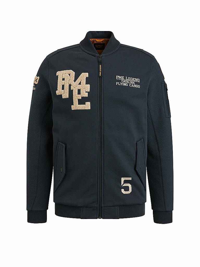 PME LEGEND Sweatjacke dunkelblau | M von PME LEGEND