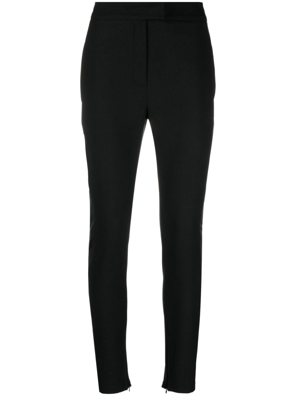 PNK tapered cropped trousers - Black von PNK