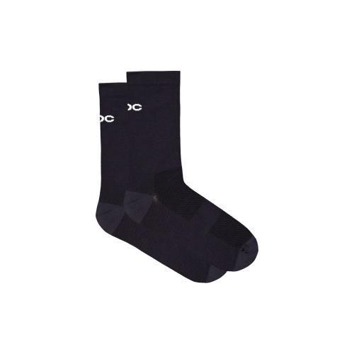 POC Cadence Road Long Socks - uranium black (Grösse: Medium/40-42) von POC
