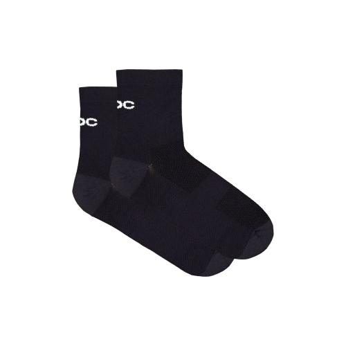 POC Cadence Road Short Socks - uranium black (Grösse: Medium/40-42) von POC