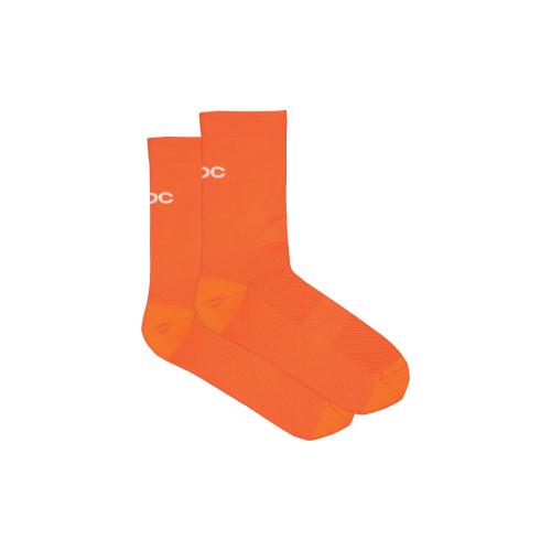 POC Cadence Road Socks - zink orange (Grösse: Small/37-39) von POC