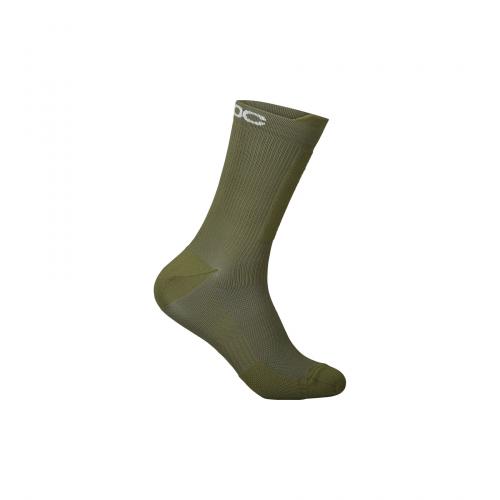 POC Lithe MTB Sock Mid - Epidote Green (Grösse: L/43-45) von POC
