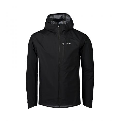 POC Ms Motion Rain Jacket - Uranium Black (Grösse: XL) von POC