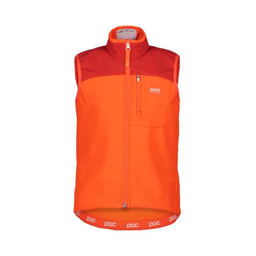 POC Race Vest Jr - Fluorescent Orange (Grösse: 160/14Y) von POC