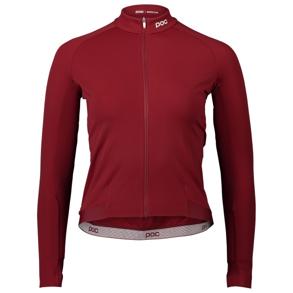 POC - Women's Ambient Thermal Jersey - Velotrikot Gr L;M rot;schwarz POC - Women's Ambient Thermal Jersey - Velotrikot Gr L;M rot;schwarz von POC