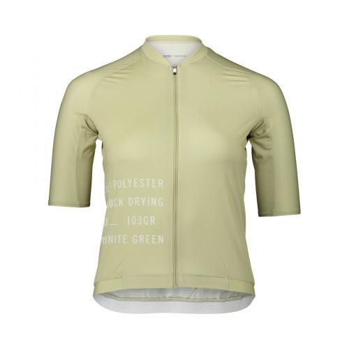 POC Ws Pristine Print Jersey - Prehnite Green (Grösse: L) von POC