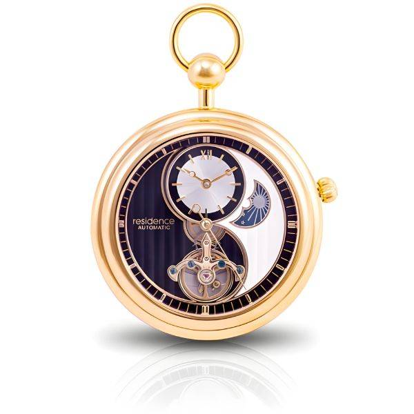 Automatik Taschenuhr, Residence Yin Yang Sichtunruh, Tag & Nacht gold Automatik Taschenuhr, Residence Yin Yang Sichtunruh, Tag & Nacht gold von POCKET