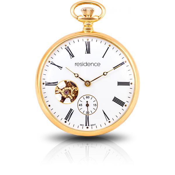 Klassik Taschenuhr Handaufzug, Residence Open Heart gold Klassik Taschenuhr Handaufzug, Residence Open Heart gold von POCKET