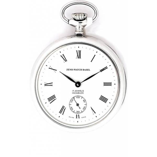 Klassik Taschenuhr Handaufzug, chromé Römisch Klassik Taschenuhr Handaufzug, chromé Römisch von POCKET