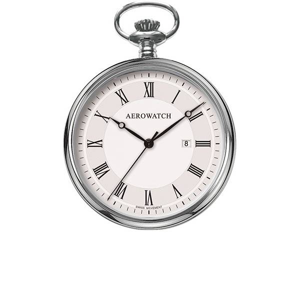 Klassik Taschenuhr Quartz, Aerowatch Stahl Klassik Taschenuhr Quartz, Aerowatch Stahl von POCKET