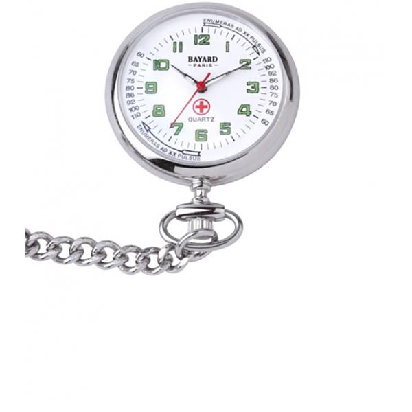 Krankenschwester Anhängeuhr, Bayard Pulsometer Krankenschwester Anhängeuhr, Bayard Pulsometer von POCKET