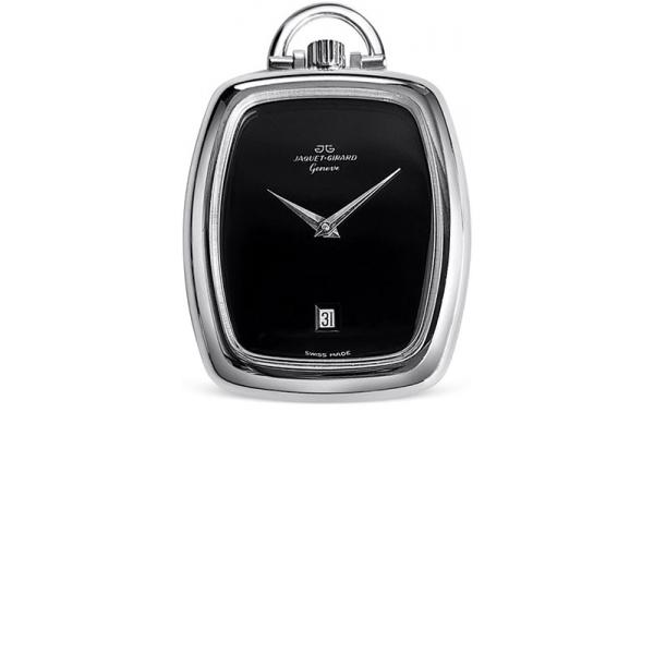 Modische Anhängeuhr Handaufzug, Museum silber schwarz Modische Anhängeuhr Handaufzug, Museum silber schwarz von POCKET