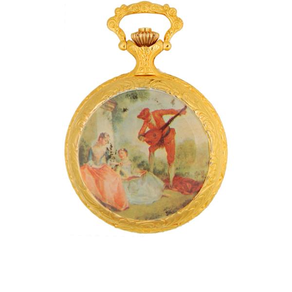 Vintage Taschenuhren Handaufzug, Barock Barde verg von POCKET