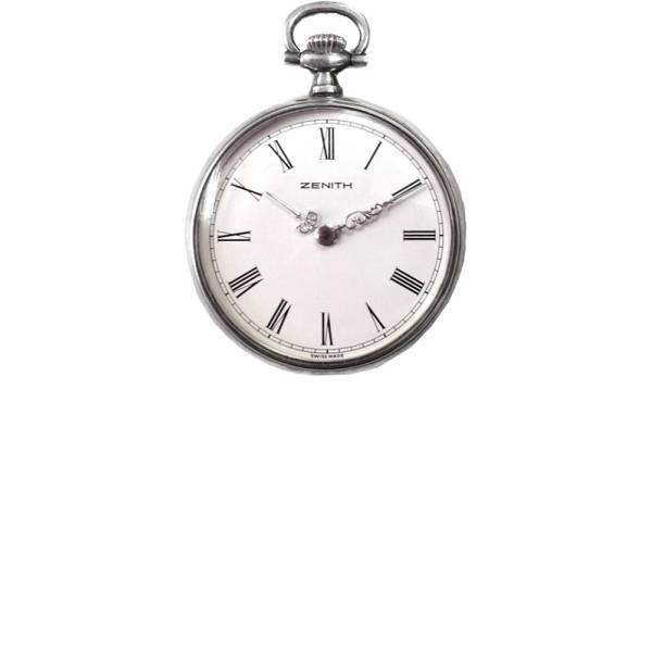 ZENITH Schützenuhr, Handaufzug Anhängeuhr Silber, Hans Erni ZENITH Schützenuhr, Handaufzug Anhängeuhr Silber, Hans Erni von POCKET