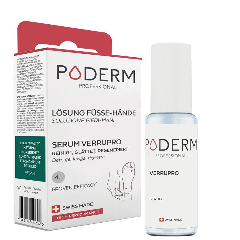 Verrupro Lösung Für Füße Und Hände - Von Podologen Empfohlen - 100% Natürlich & Vegan - Swiss Made Damen Transparent 28.5ML von PODERM