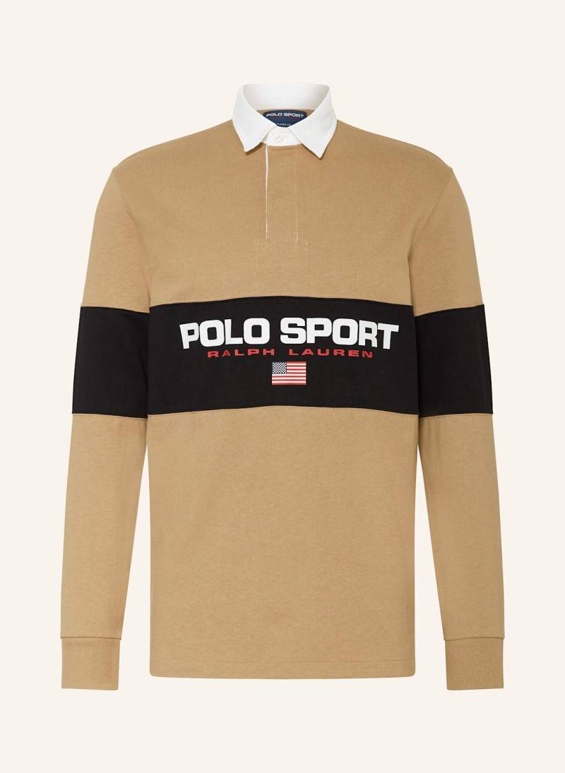 Polo Sport Rugbyshirt beige von POLO SPORT