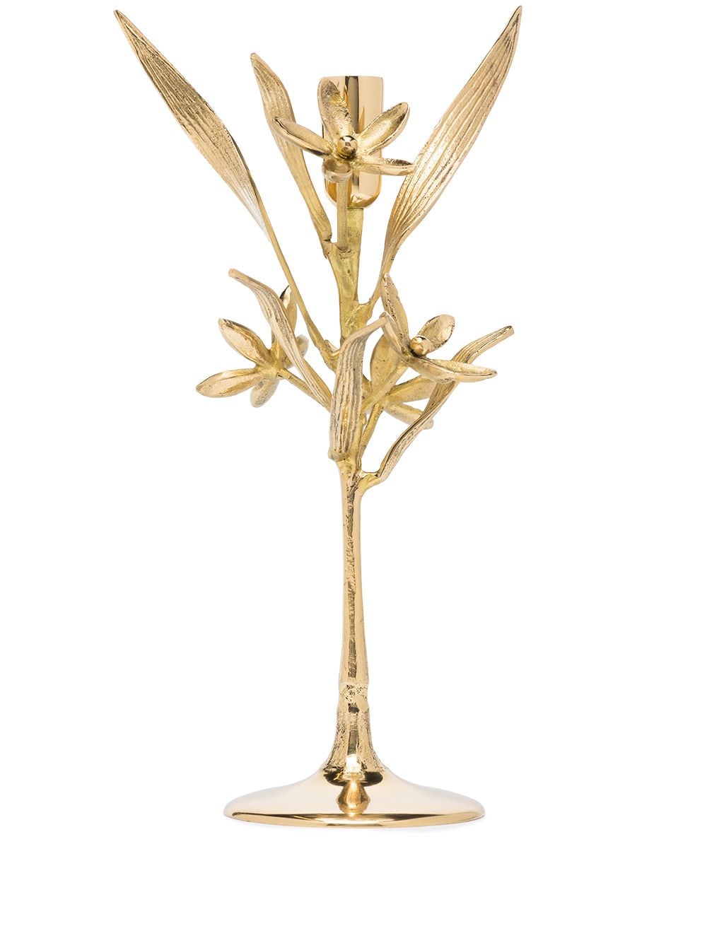 POLSPOTTEN Bergamot candle holder (31cm) - Gold von POLSPOTTEN