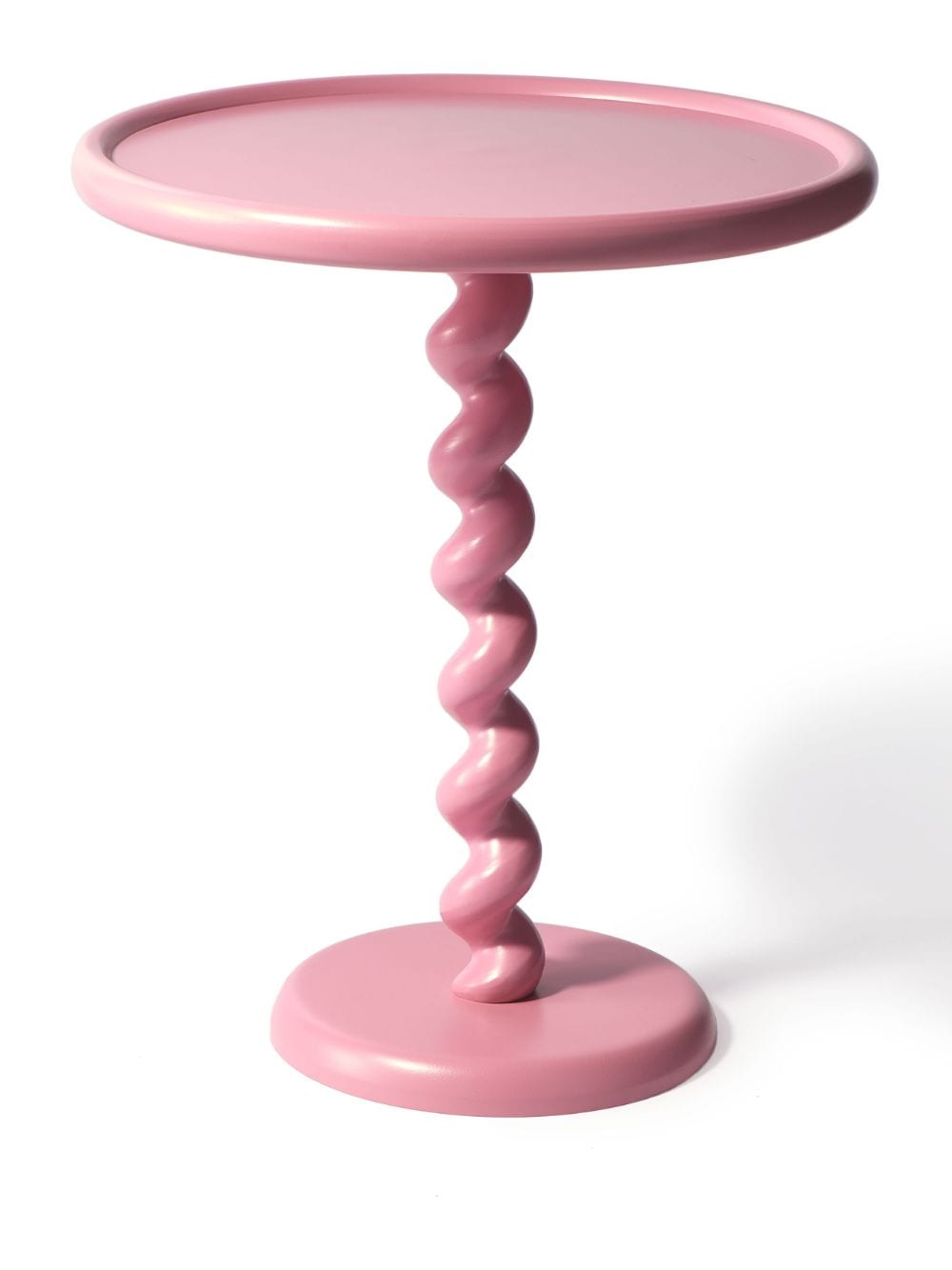 POLSPOTTEN Twister side table - Pink von POLSPOTTEN