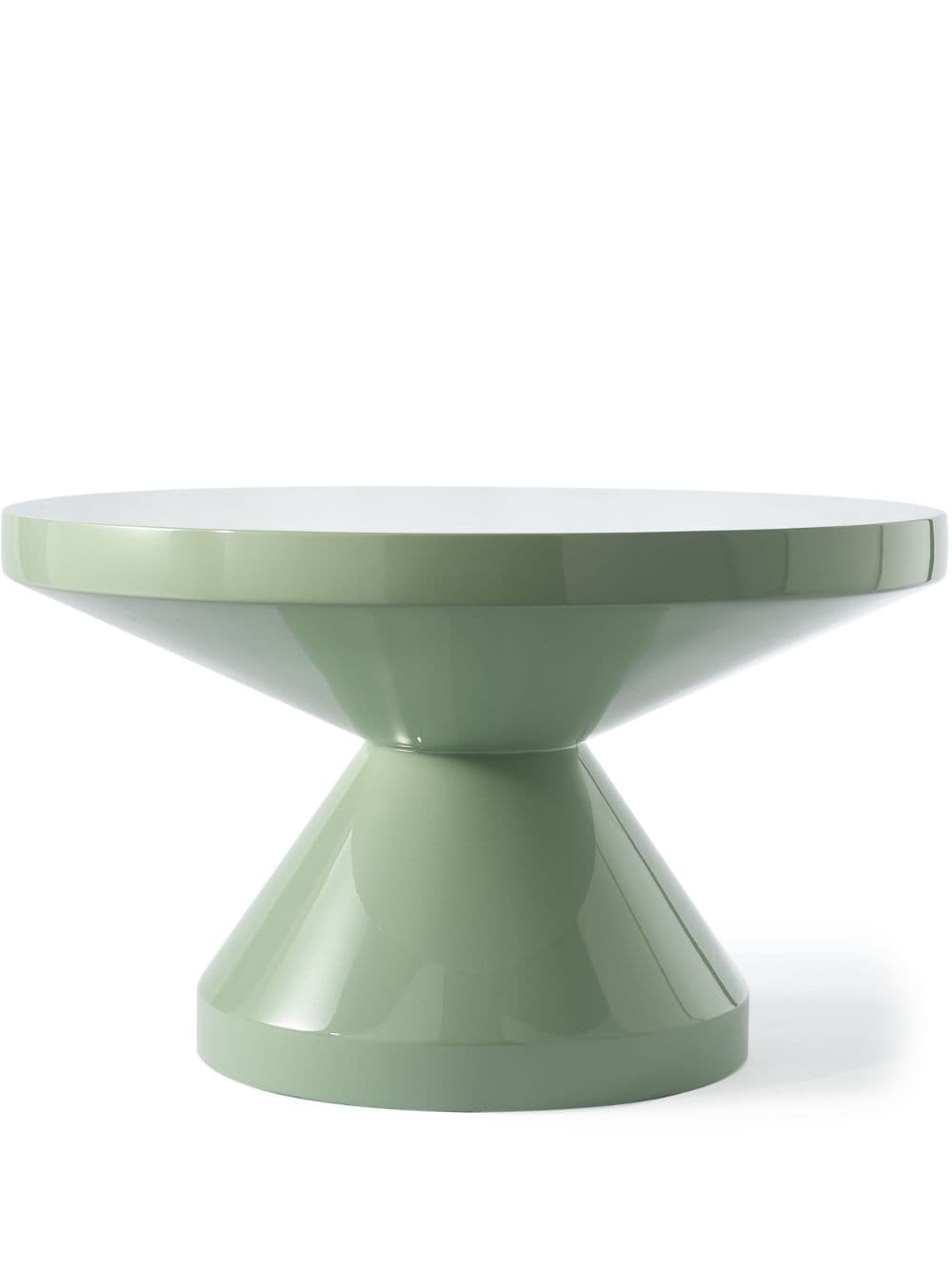 POLSPOTTEN Zig Zag coffee table (35cm) - Green von POLSPOTTEN