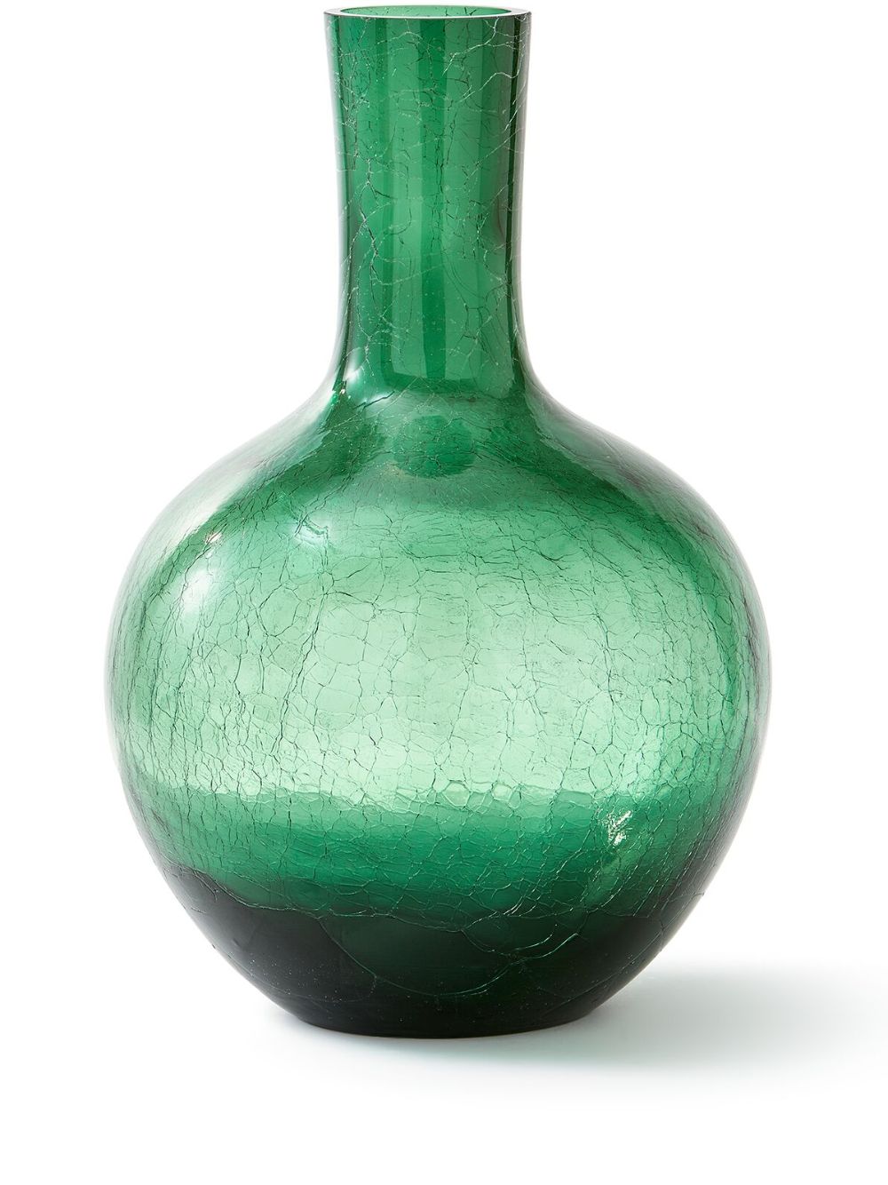 POLSPOTTEN large Ball Body glass vase (50cm x 33.8cm) - Green von POLSPOTTEN