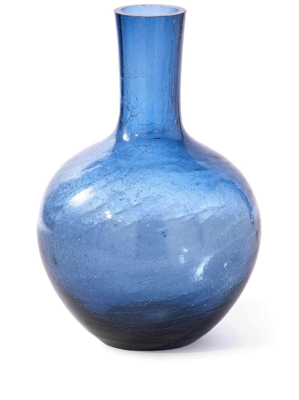POLSPOTTEN large Ball Body glass vase - Blue von POLSPOTTEN