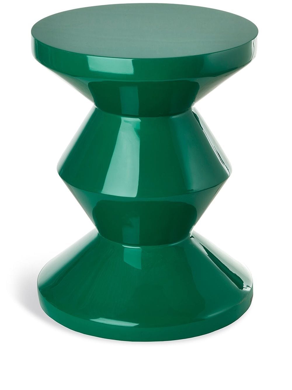 POLSPOTTEN zig zag stool - Green von POLSPOTTEN