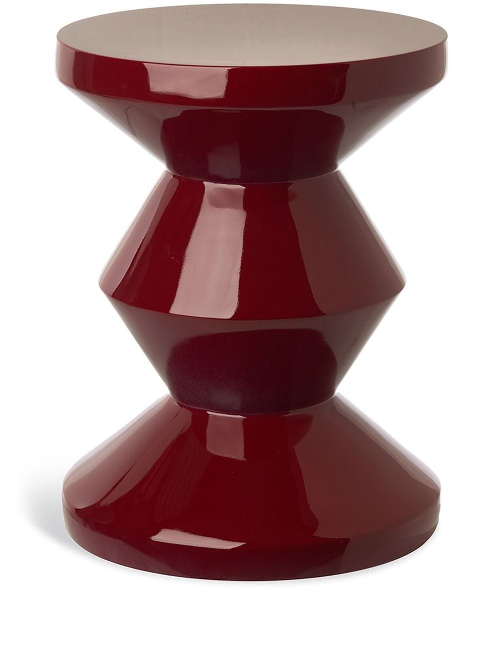 POLSPOTTEN zig zag stool - Red von POLSPOTTEN