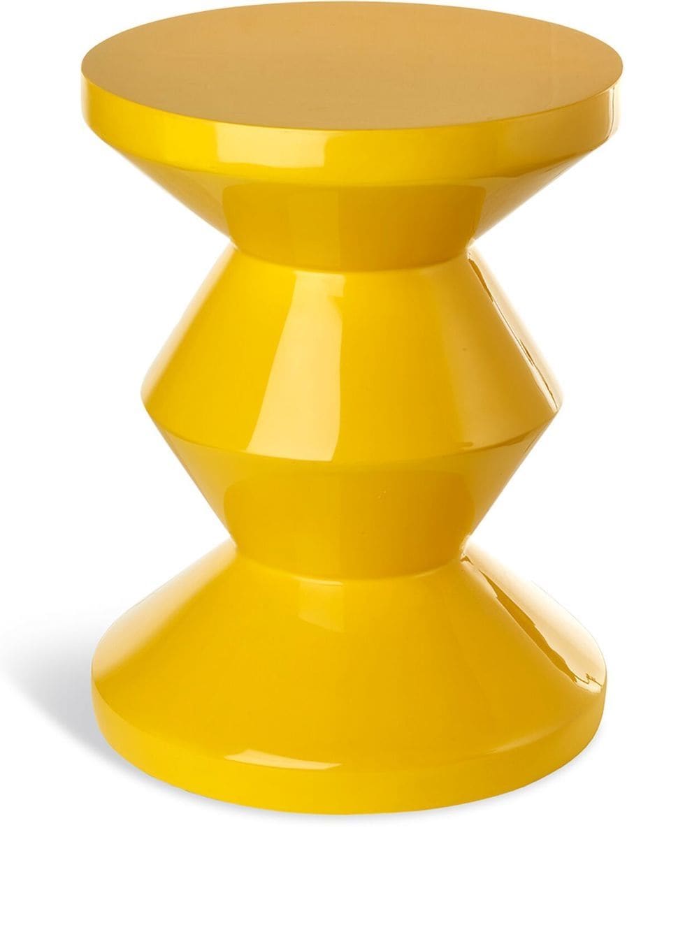 POLSPOTTEN zig zag stool - Yellow von POLSPOTTEN